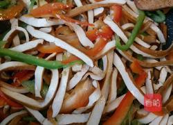 小炒豆干的做法图解9