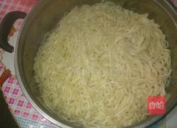 扁豆焖面的做法图解4