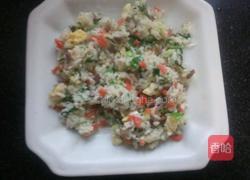 卤牛肉炒饭的做法图解9