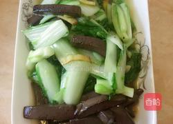 白菜炒鸭血的做法图解8