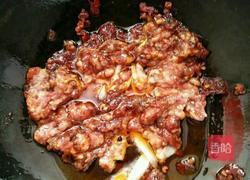 粉条肉末的做法图解4