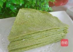 菠菜煎饼的做法图解4
