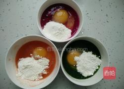 彩色鸟巢鸡蛋饼的做法图解3