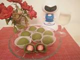 抹茶草莓大福