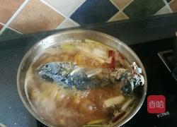 鲤鱼炖白菜的做法图解3