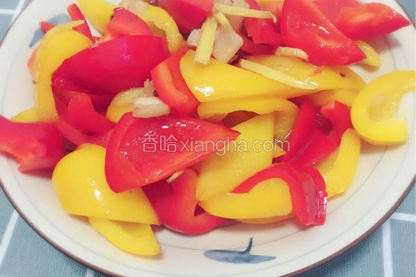 彩椒炒肉