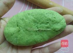 小树叶豆沙饼的做法图解9