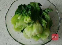 鲜蘑油菜小炒肉的做法图解7