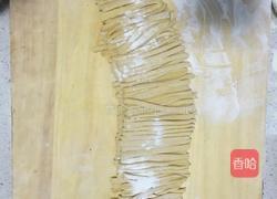 手擀面「鸡蛋面」的做法图解8