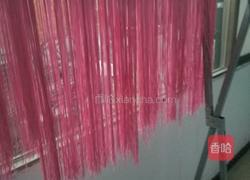 粉红色的面条的做法图解8