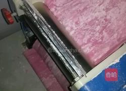 粉红色的面条的做法图解6