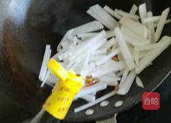 白萝卜小炒肉的做法图解6