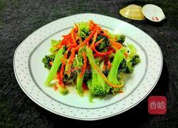 炝拌西蓝花的做法图解11