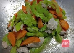 苦瓜炒肉的做法图解9