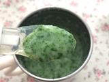 米粉菠菜泥