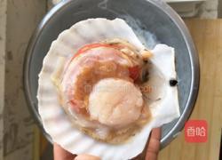 蒜末粉丝蒸扇贝的做法图解4