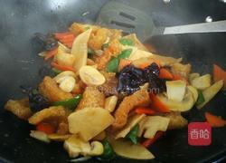 皮肚炒杂蔬的做法图解12