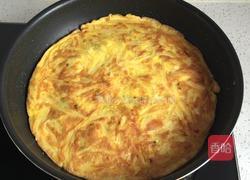 土豆丝鸡蛋饼的做法图解7