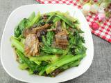 豆豉鲮鱼油麦菜