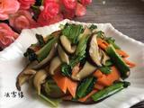 香菇炒油麦菜