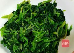 菠菜拌粉丝的做法图解3