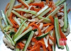 苹果炒鸡肉丝的做法图解7