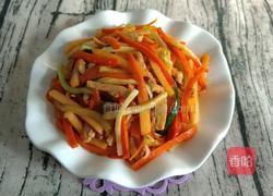苹果炒鸡肉丝的做法图解11