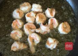 虾仁火腿炒饭的做法图解4