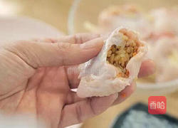 鸡翅包饭配秋葵的做法图解5