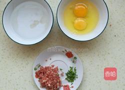 肉沫鸡蛋羹的做法图解1