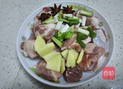 素鸡烧排骨的做法图解2