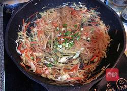 粉丝炒包菜的做法图解6