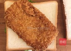 鸡排三明治的做法图解7