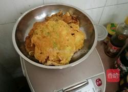 胡萝卜青瓜丝鸡蛋饼的做法图解4