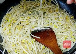 豆芽菜炒青蒜的做法图解6