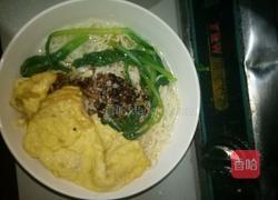 鸡蛋青菜面的做法图解4