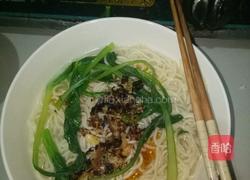 鸡蛋青菜面的做法图解3