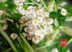 虾仁小白菜汤的做法图解6