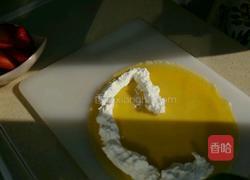 奶油草莓可丽饼的做法图解8