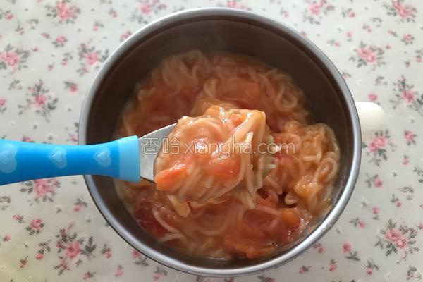 宝宝辅食-番茄面的做法_宝宝辅食-番茄面的做