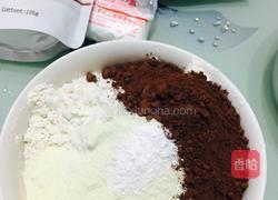 雪花巧克力曲奇的做法图解7