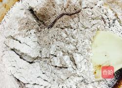 雪花巧克力曲奇的做法图解8