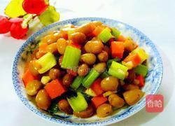 芹菜拌花生米的做法图解10