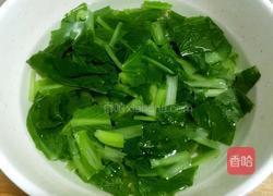 肉末小白菜的做法图解4