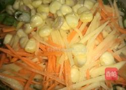 菠菜双丝饼的做法图解3
