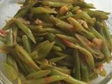 炒豆角丝