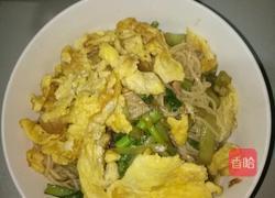 素菜炒面的做法图解4
