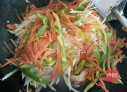 土豆青椒炒肉丝的做法图解4