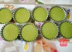 抹茶蒸蛋糕的做法图解8