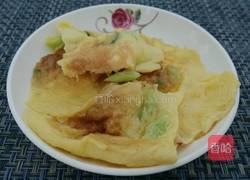 青蒜炒鸡蛋的做法图解4